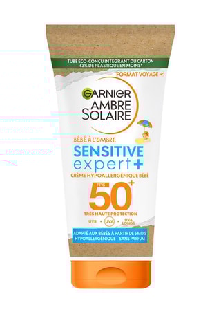Crème hypoallergénique SPF 50+ Sensitive Expert + - Peau fragile des bébés - 50 ml