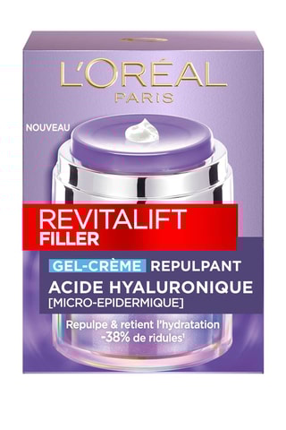 Gel-crème repulpant à l'acide hyaluronique Revitalift Filler - Tout type de peau - 50 ml