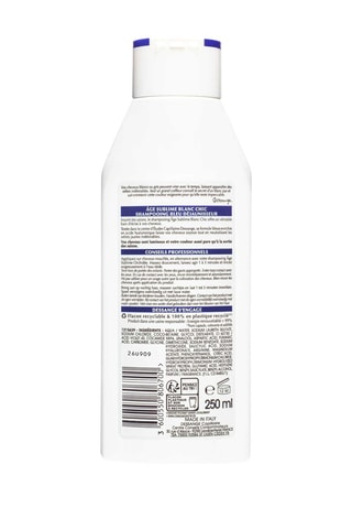 Shampoing Âge Sublime Blanc Chic - Cheveux blancs et gris - 250 ml