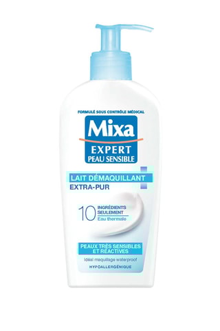 Lait démaquillant apaisant hypoallergénique à l'eau thermale Extra-Pur - Peaux très sensibles et réactives - 200 ml