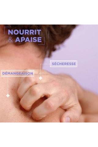 Lait nourrissant anti-grattage Panthénol Confort - Peaux sensibles - 250 ml