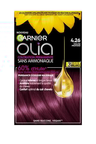 Coloration permanente Olia - N° 4.26 violine profond vivids - 986 ml