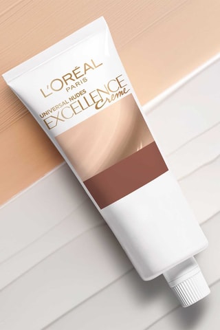 Coloration permanente Excellence Crème Universal Nudes - 1U Noir universel - Cheveux normaux