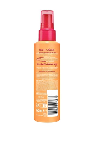 Spray capillaire thermoprotecteur Dream Long - Huile de ricin et vitamines - Cheveux longs et lisses - 150 ml