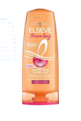 Super soin démêlant Dream Long - Huile de ricin, vitamines et kératine végétale - Cheveux longs abîmés - 250 ml