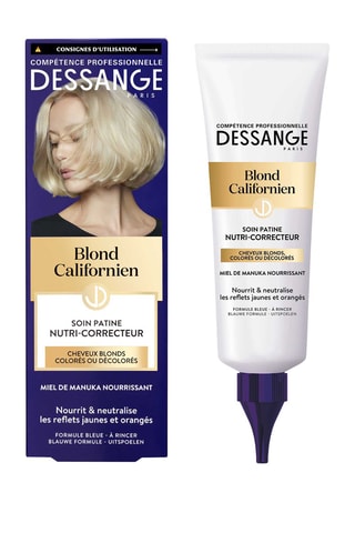 Soin patine Nutri-correcteur - Blond californien - Cheveux blonds, colorés ou décolorés - 125 ml