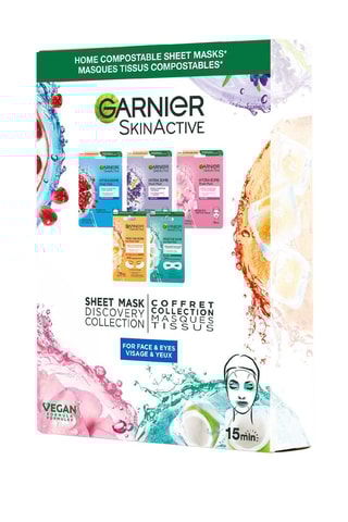 Coffret 5 masques en tissu