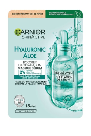 Masque tissu Hyaluronic Aloe - 28 g