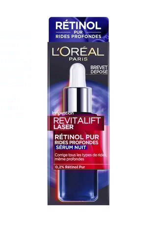 Sérum nuit anti-âge au rétinol pur Revitalift laser - 30 ml
