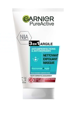 Argile 3-en-1 anti imperfections Pure Active - 150 ml