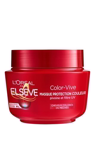 Masque capillaire protecteur Color-Vive - Pivoine et filtre UV - Cheveux colorés ou méchés - 310 ml