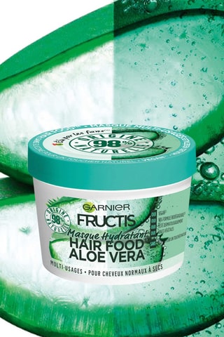 Masque capillaire nourrissant vegan Hair Food - Aloe - Cheveux normaux - 390 ml