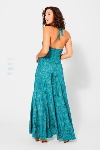Robe longue - Turquoise
