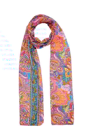 Foulard - Rose et orange