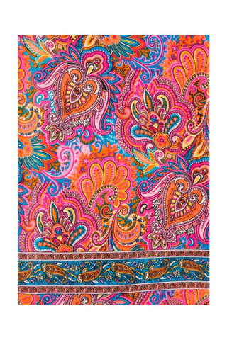 Foulard - Rose et orange