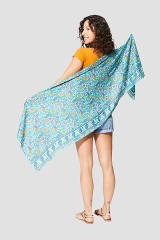 Foulard 2-en-1 - Turquoise
