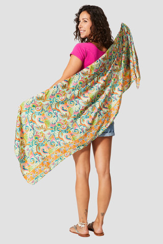 Foulard 2-en-1 - Turquoise