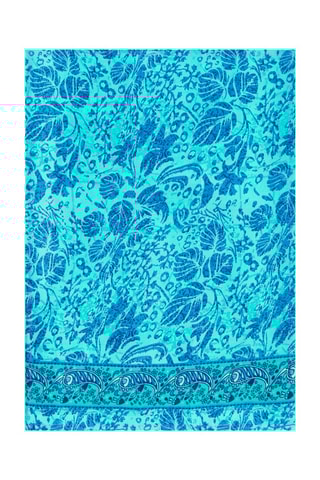 Foulard - Bleu et turquoise