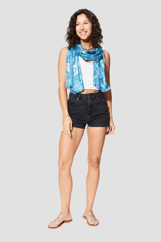 Foulard - Vert et turquoise