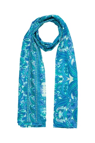 Foulard - Vert et turquoise