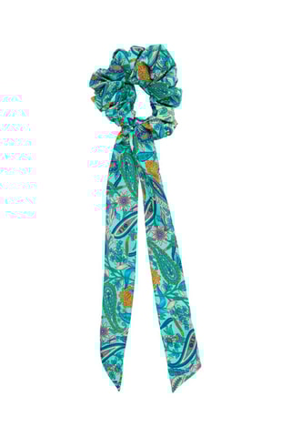 Chouchou - Turquoise et jaune