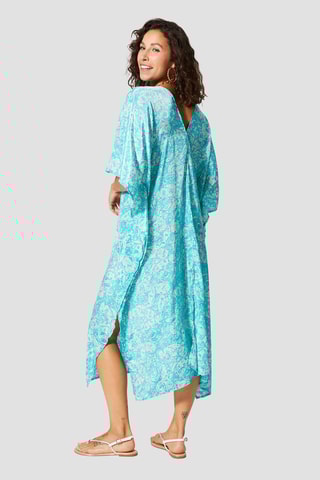 Caftan - Bleu et blanc