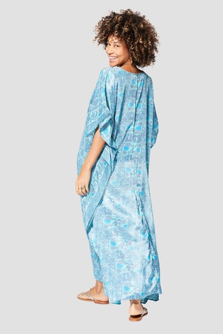 Caftan - Bleu et blanc