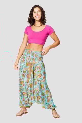 Sarouel 3 en 1 - Turquoise