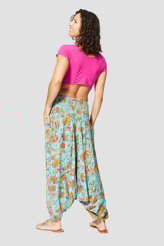 Sarouel 3 en 1 - Turquoise