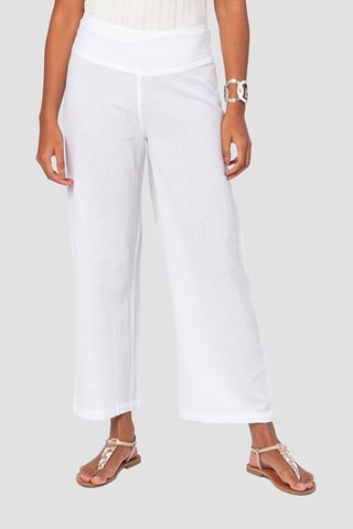 Pantalon en lin - Blanc