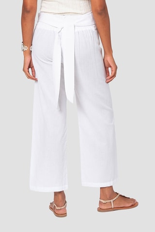 Pantalon en lin - Blanc