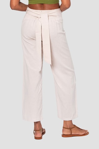 Pantalon en lin - Beige