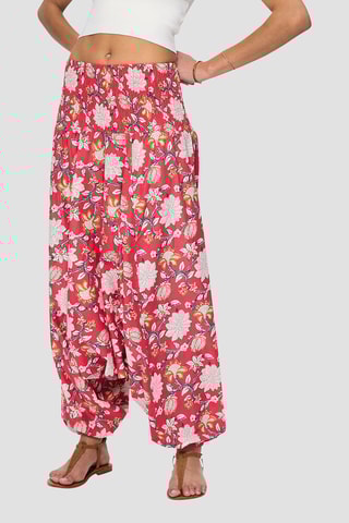 Sarouel 2 en 1 - Rose