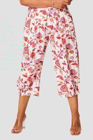 Pantalon - 
Blanc