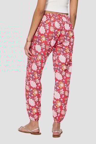 Pantalon - Rose et blanc