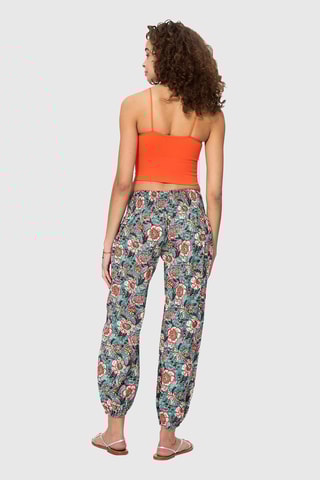 Pantalon - Bleu et orange