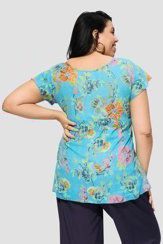 Blouse - Bleu