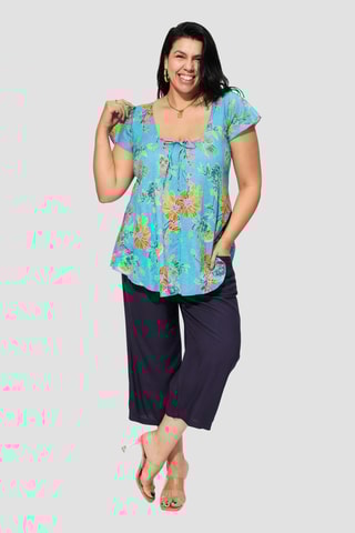 Blouse - Bleu