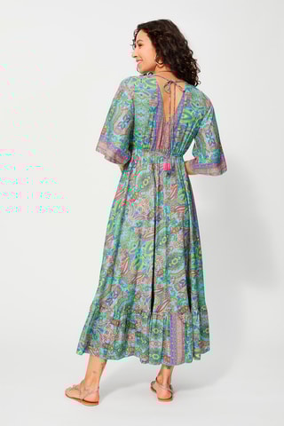 Robe longue - Turquoise