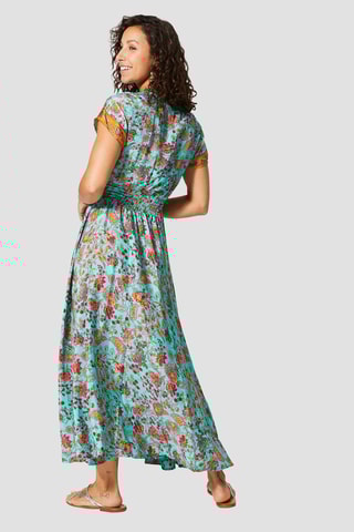 Robe longue - Bleu