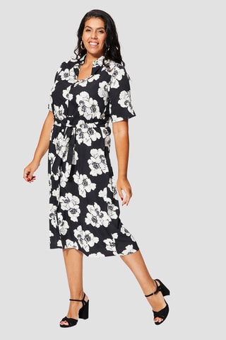 Robe chemise - Noir