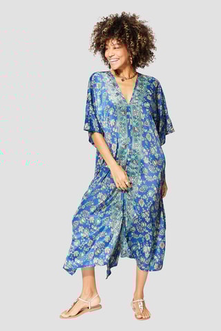Caftan - 
Bleu