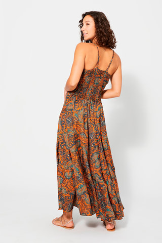 Robe longue - Orange