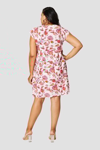 Robe droite - 
Blanc