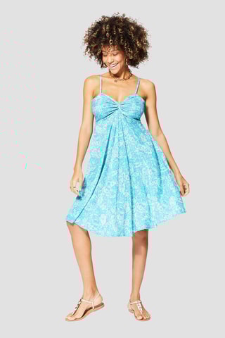Robe patineuse - 
Bleu