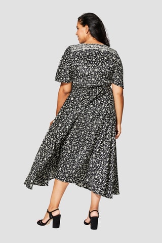 Robe longue - 
Noir