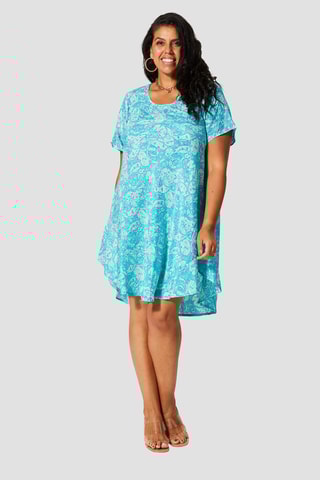 Robe - 
Bleu