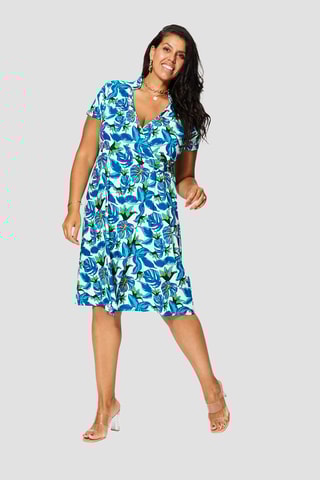 Robe - 
Bleu