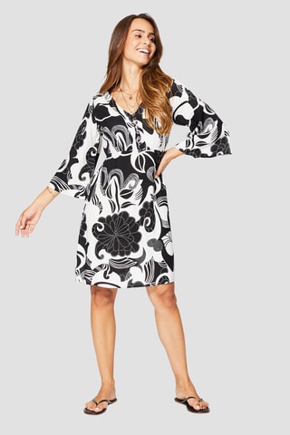 Robe - Blanc et noir