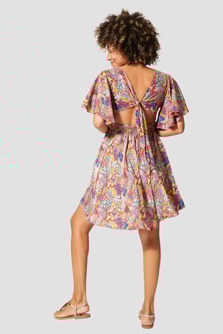 Robe patineuse - 
Rose